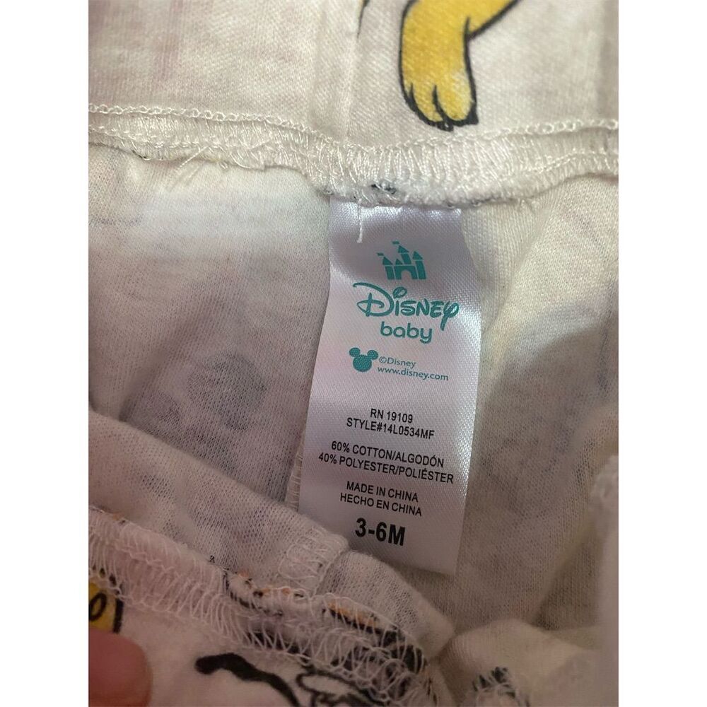 Disney Baby Mickey Mouse Bodysuit & Pants Set Unisex Multicolor - Picture 2 of 3